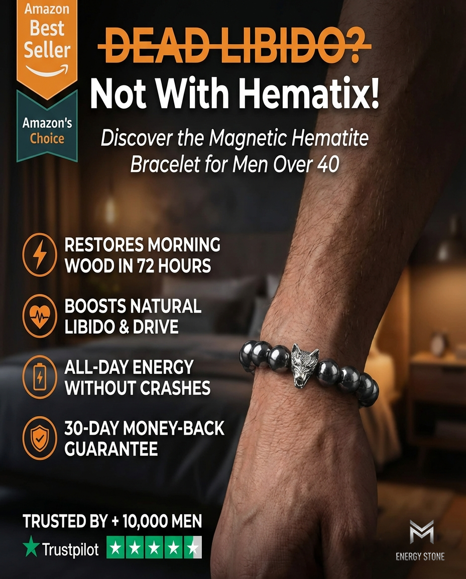 Hematite Bracelet-From Dad Bod to Ripped – She'll Say WOW
